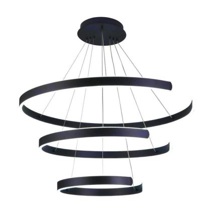 LED ljusreglerad ljuskrona på snöre LED/220W/230V 3000-6500K + fjärrkontroll