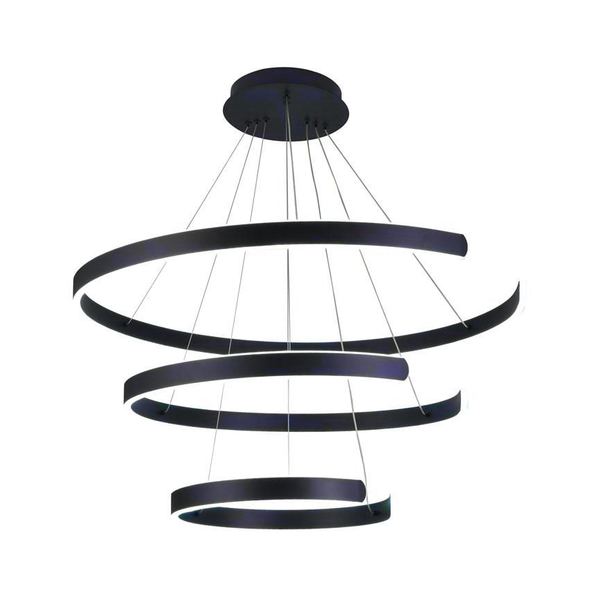 LED ljusreglerad ljuskrona på snöre LED/220W/230V 3000-6500K + fjärrkontroll