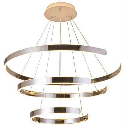 LED ljusreglerad ljuskrona på snöre LED/220W/230V 3000-6500K + fjärrkontroll