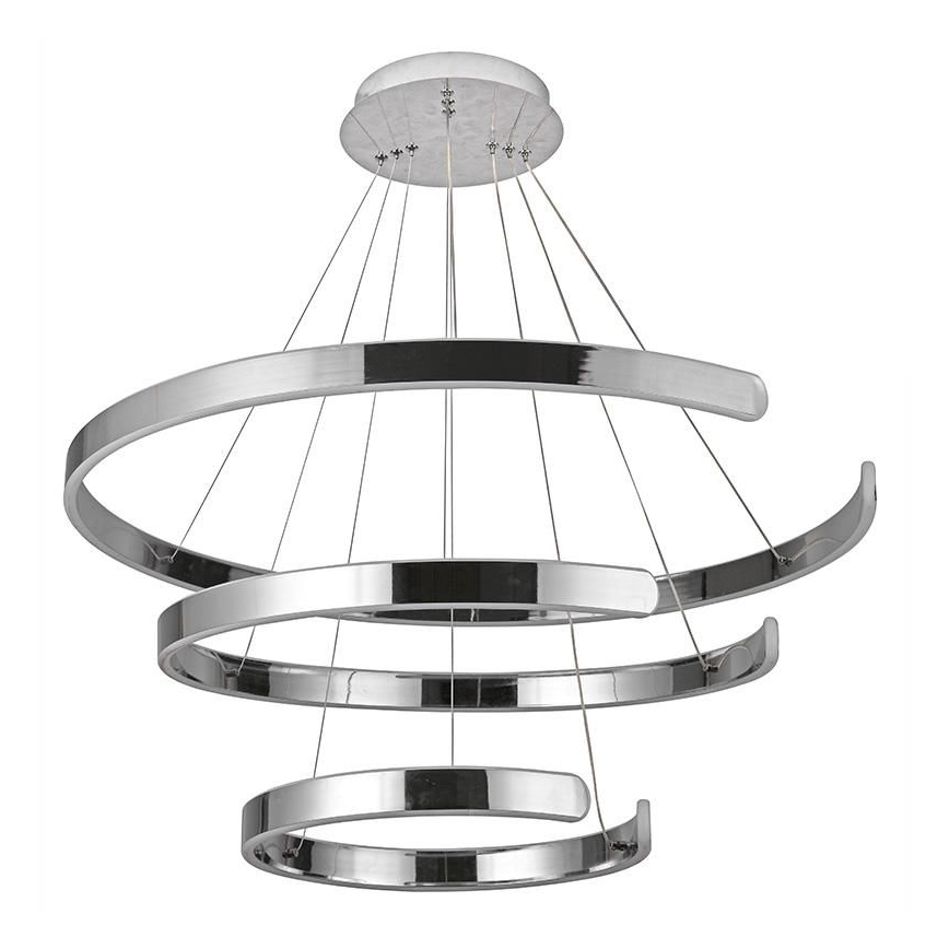 LED ljusreglerad ljuskrona på snöre LED/220W/230V 3000-6500K + fjärrkontroll