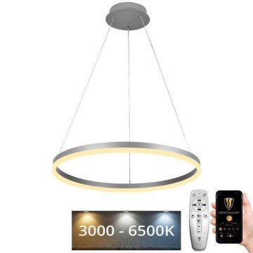 LED ljusreglerad ljuskrona på snöre LED/42W/230V 3000-6500K + fjärrkontroll
