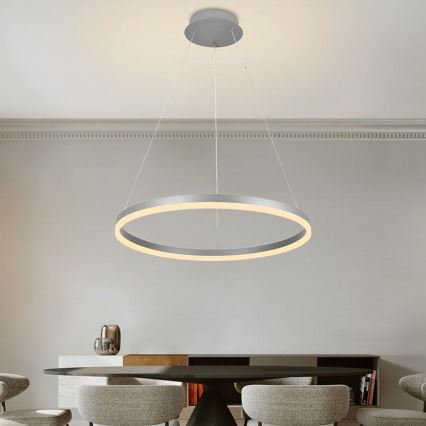LED ljusreglerad ljuskrona på snöre LED/42W/230V 3000-6500K + fjärrkontroll