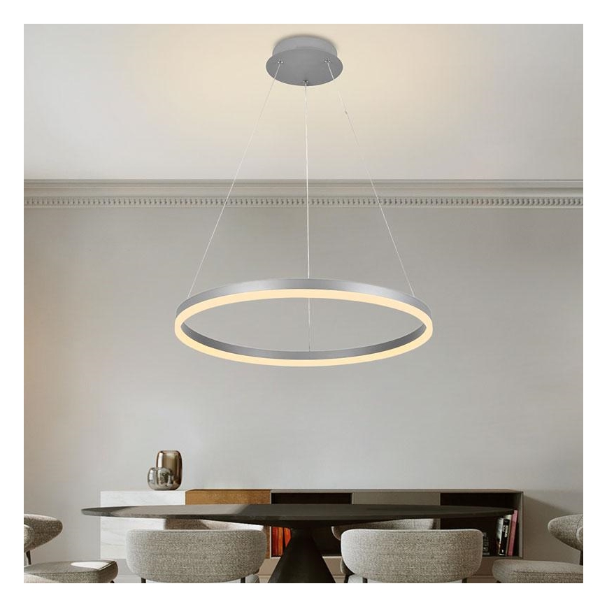 LED ljusreglerad ljuskrona på snöre LED/42W/230V 3000-6500K + fjärrkontroll