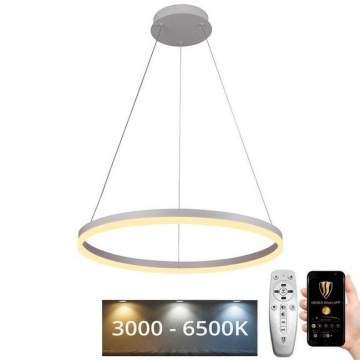 LED ljusreglerad ljuskrona på snöre LED/42W/230V 3000-6500K + fjärrkontroll