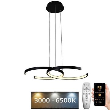 LED ljusreglerad ljuskrona på snöre LED/50W/230V 3000-6500K + fjärrkontroll