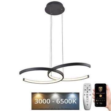 LED ljusreglerad ljuskrona på snöre LED/50W/230V 3000-6500K + fjärrkontroll