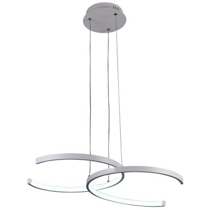 LED ljusreglerad ljuskrona på snöre LED/50W/230V 3000-6500K + fjärrkontroll
