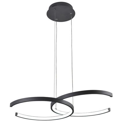LED ljusreglerad ljuskrona på snöre LED/50W/230V 3000-6500K + fjärrkontroll