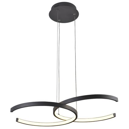 LED ljusreglerad ljuskrona på snöre LED/50W/230V 3000-6500K + fjärrkontroll