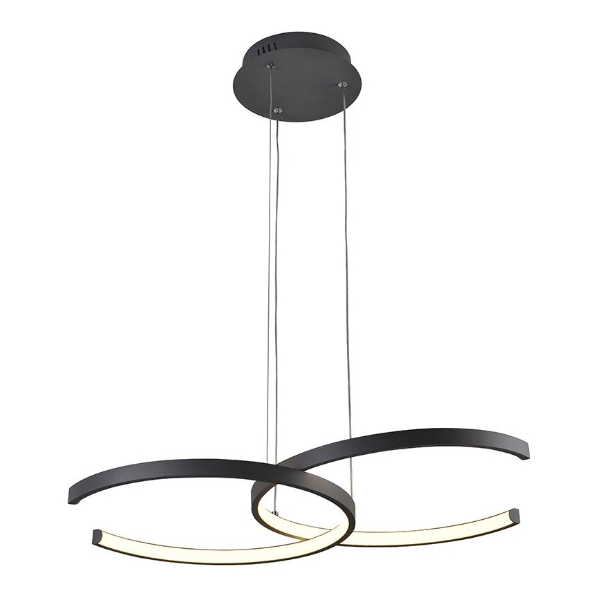 LED ljusreglerad ljuskrona på snöre LED/50W/230V 3000-6500K + fjärrkontroll