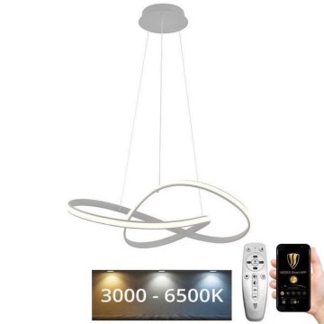LED ljusreglerad ljuskrona på snöre LED/70W/230V 3000-6500K + fjärrkontroll