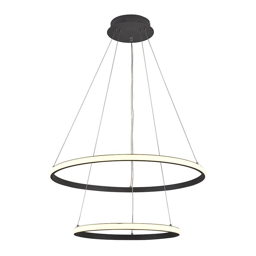 LED ljusreglerad ljuskrona på snöre LED/75W/230V 3000-6500K + fjärrkontroll