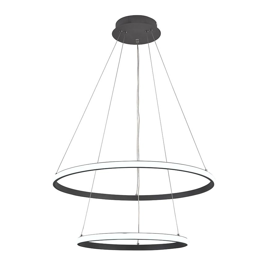 LED ljusreglerad ljuskrona på snöre LED/75W/230V 3000-6500K + fjärrkontroll