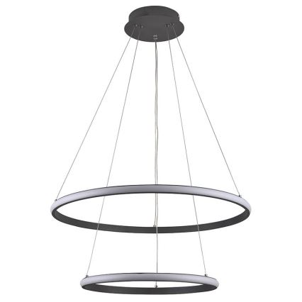 LED ljusreglerad ljuskrona på snöre LED/75W/230V 3000-6500K + fjärrkontroll