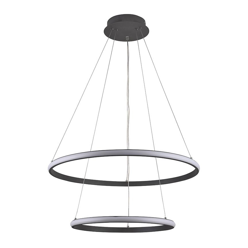 LED ljusreglerad ljuskrona på snöre LED/75W/230V 3000-6500K + fjärrkontroll