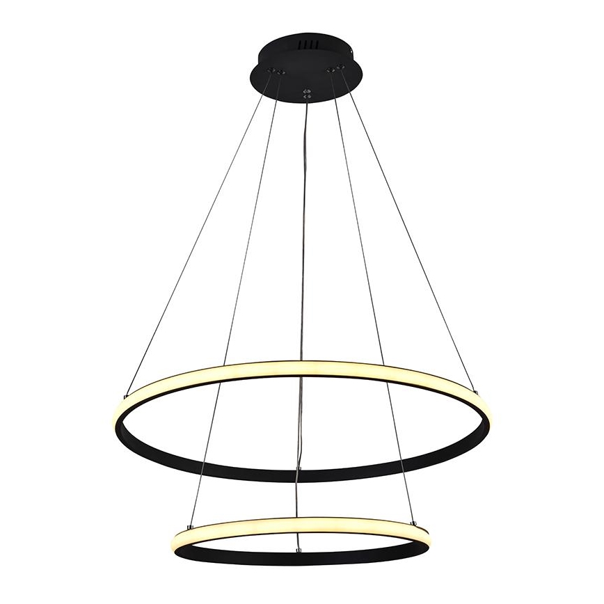 LED ljusreglerad ljuskrona på snöre LED/75W/230V 3000-6500K + fjärrkontroll
