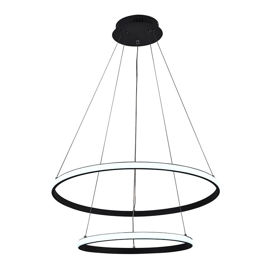LED ljusreglerad ljuskrona på snöre LED/75W/230V 3000-6500K + fjärrkontroll