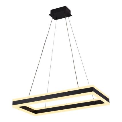 LED ljusreglerad ljuskrona på snöre LED/80W/230V 3000-6500K + fjärrkontroll