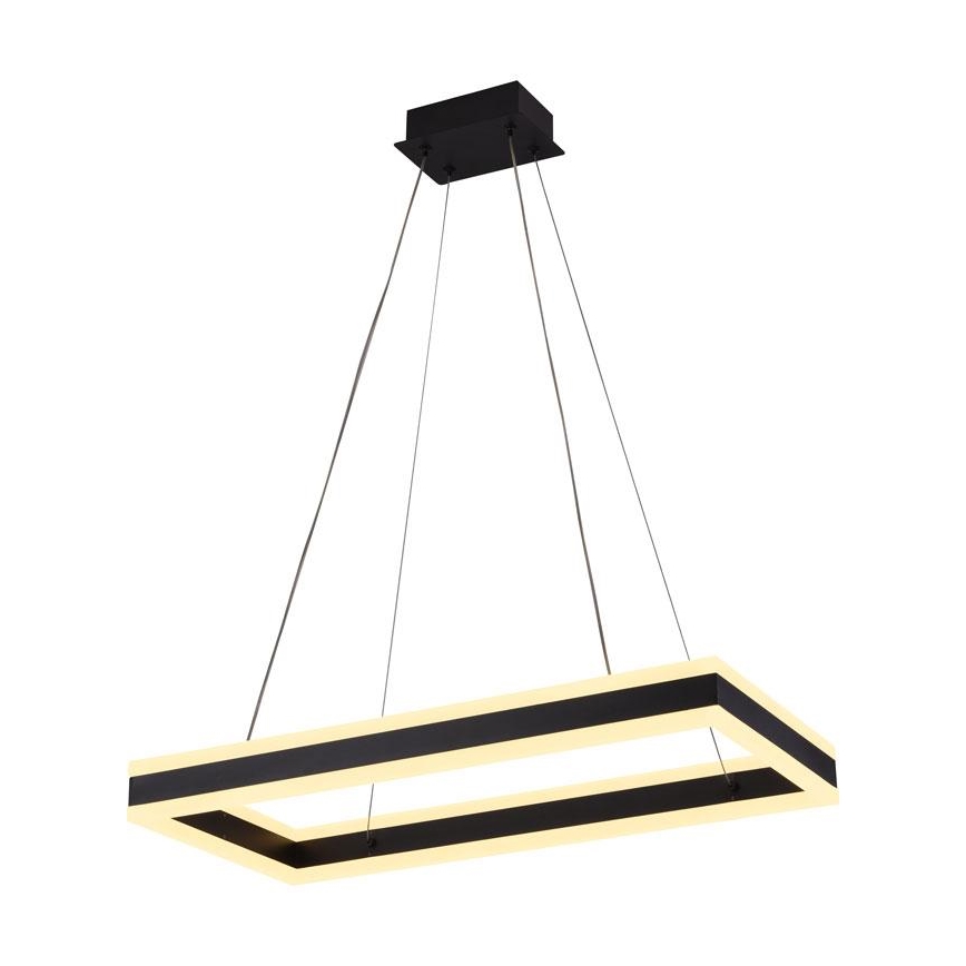 LED ljusreglerad ljuskrona på snöre LED/80W/230V 3000-6500K + fjärrkontroll