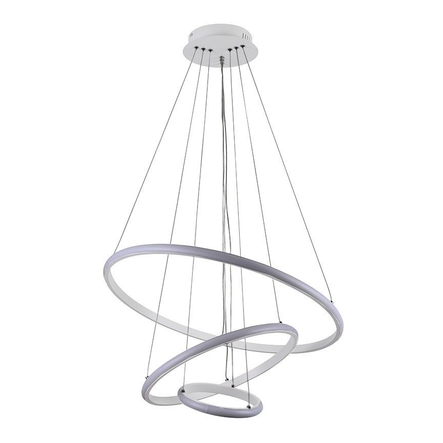 LED ljusreglerad ljuskrona på snöre LED/90W/230V 3000-6500K + fjärrkontroll