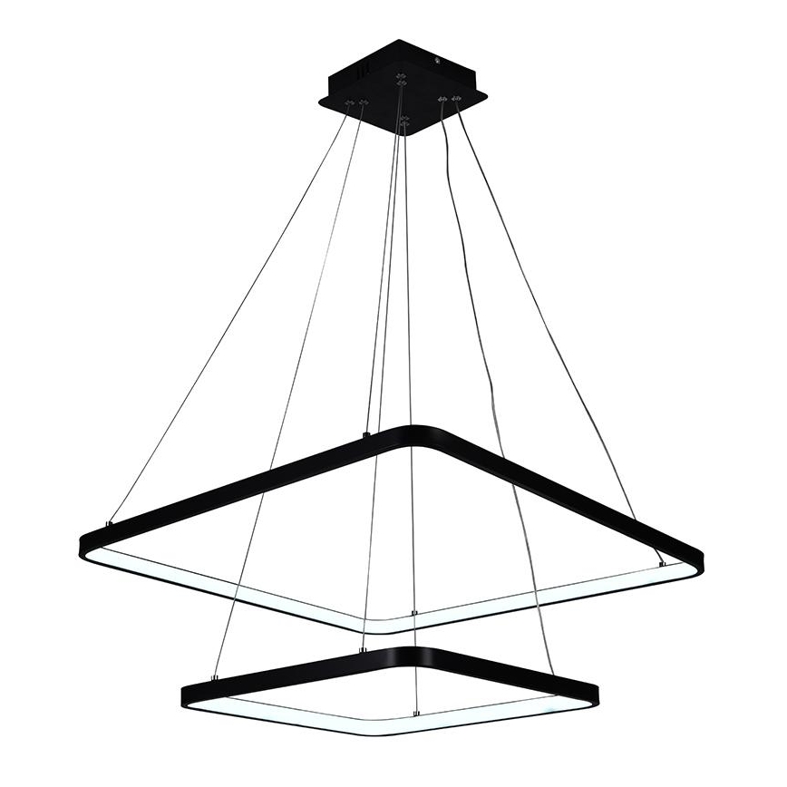 LED ljusreglerad ljuskrona på snöre LED/90W/230V 3000-6500K + fjärrkontroll