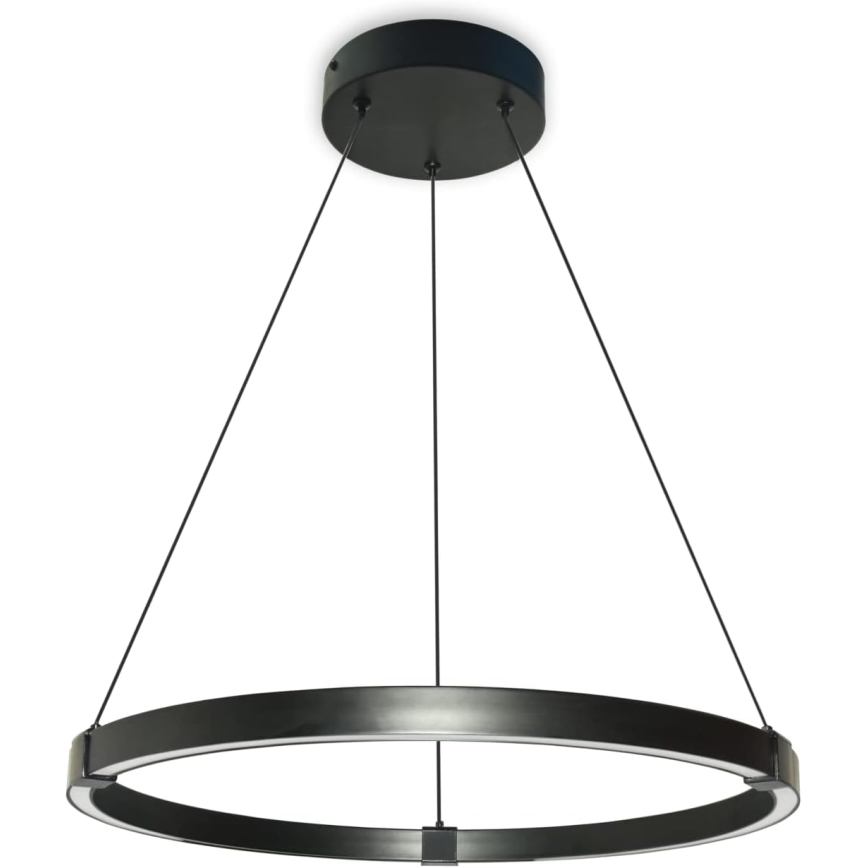 LED ljusreglerad ljuskrona på textilsladd CASSINI LED/33W/230V 2700-6500K + fjärrkontroll