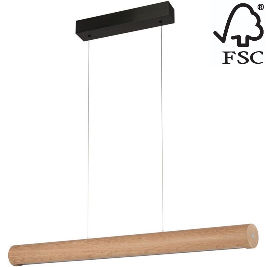 LED ljusreglerad ljuskrona på textilsladd CONOR LED/34,5W/230V ek – FSC certifierade