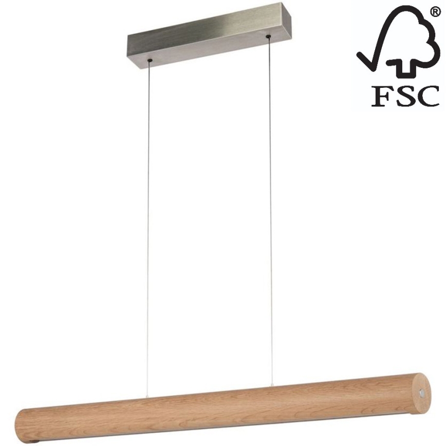 LED ljusreglerad ljuskrona på textilsladd CONOR LED/34,5W/230V ek – FSC certifierade