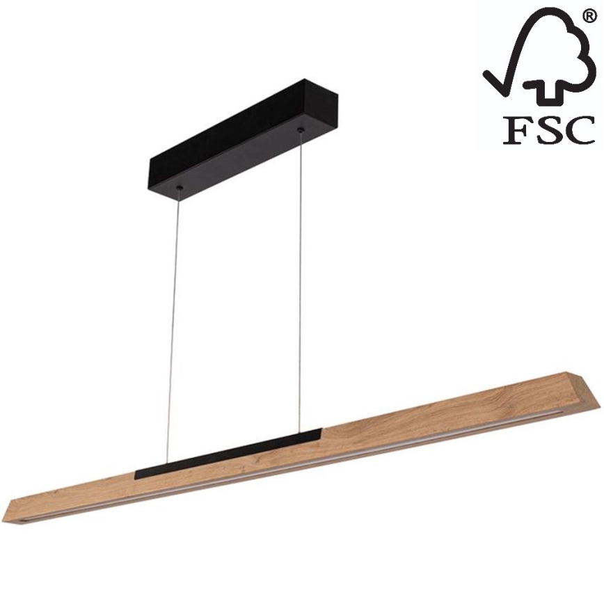 LED ljusreglerad ljuskrona på textilsladd JONAS LED/16,5W/230V ek – FSC certifierade