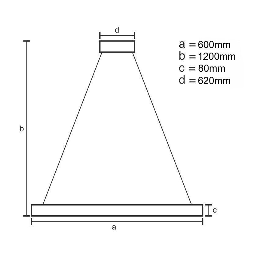 LED ljusreglerad ljuskrona på textilsladd LED/100W/230V 3000-6500K + fjärrkontroll