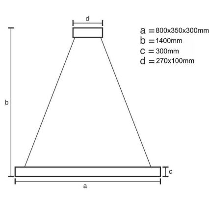 LED Ljusreglerad kristall ljuskrona på snöre LED/100W/230V 3000-6500K guld + fjärrkontroll