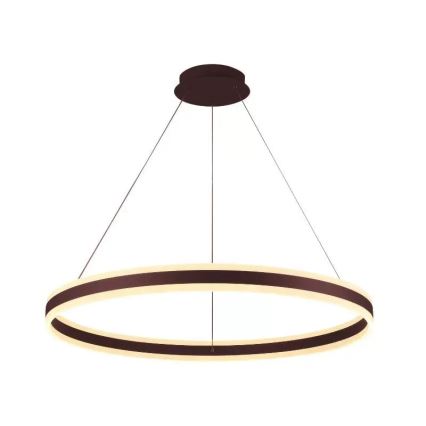 LED ljusreglerad ljuskrona på textilsladd LED/110W/230V 3000-6500K + fjärrkontroll
