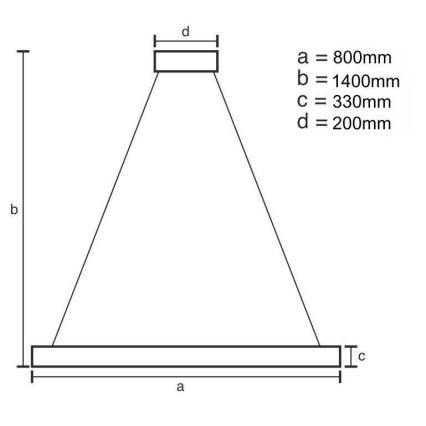 LED Ljusreglerad kristall ljuskrona på snöre LED/110W/230V 3000-6500K guld + fjärrkontroll