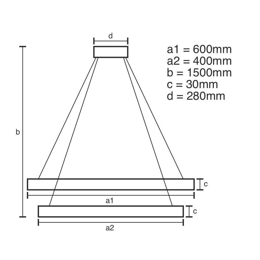 LED Ljusreglerad kristall ljuskrona på snöre LED/115W/230V 3000-6500K silver + fjärrkontroll