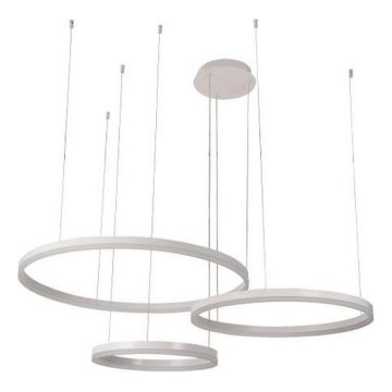 LED ljusreglerad ljuskrona på textilsladd LED/125W/230V 3000-6500K + fjärrkontroll