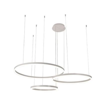 LED ljusreglerad ljuskrona på textilsladd LED/125W/230V 3000-6500K + fjärrkontroll