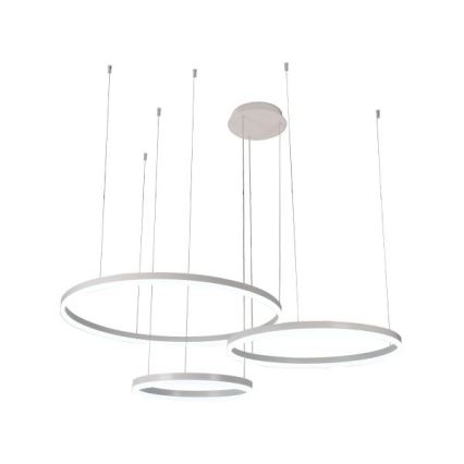 LED ljusreglerad ljuskrona på textilsladd LED/125W/230V 3000-6500K + fjärrkontroll