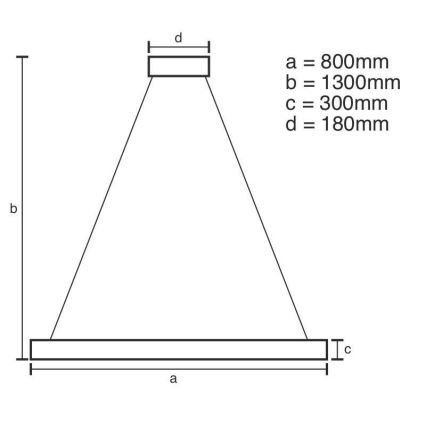LED Ljusreglerad kristall ljuskrona på snöre LED/175W/230V 3000-6500K guld + fjärrkontroll