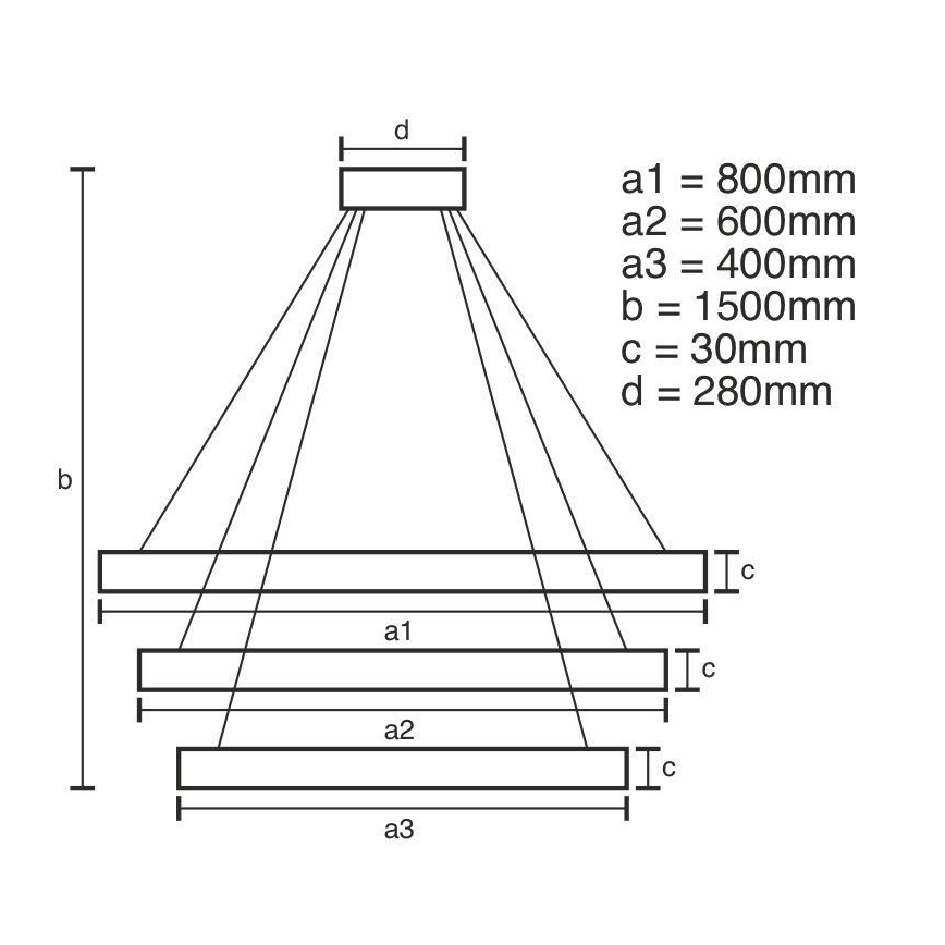 LED Ljusreglerad kristall ljuskrona på snöre LED/210W/230V 3000-6500K silver + fjärrkontroll