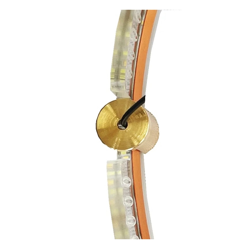 LED ljusreglerad ljuskrona på textilsladd LED/240W/230V 3000-6500K + fjärrkontroll