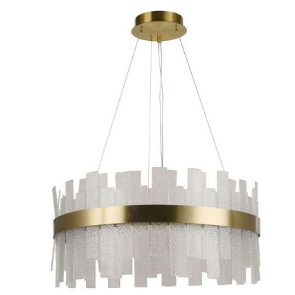 LED Ljusreglerad kristall ljuskrona på snöre LED/40W/230V 3000-6500K + fjärrkontroll