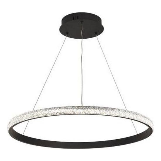 LED ljusreglerad ljuskrona på textilsladd LED/40W/230V 3000-6500K + fjärrkontroll