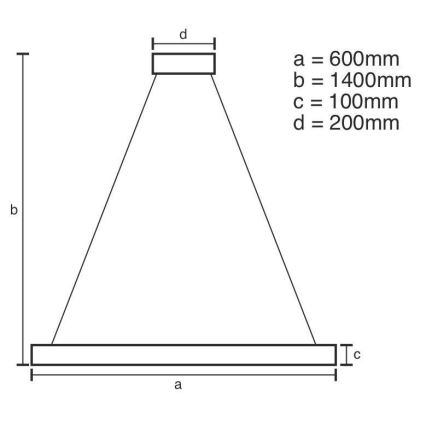 LED Dimbar kristallkronkrona på snöre LED/40W/230V 3000-6500K skinande krom + fjärrkontroll