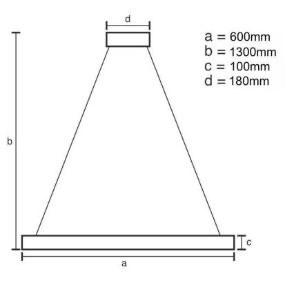 LED Dimbar kristallkronkrona på snöre LED/40W/230V 3000-6500K skinande krom + fjärrkontroll