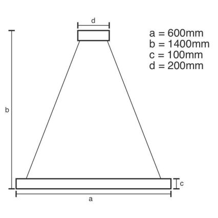 LED Ljusreglerad kristall ljuskrona på snöre LED/40W/230V 3000-6500K krom/guld + fjärrkontroll