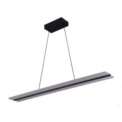 LED ljusreglerad ljuskrona på textilsladd LED/40W/230V 3000-6500K svart + fjärrkontroll