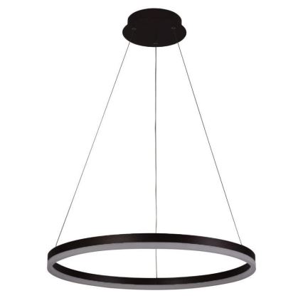 LED ljusreglerad ljuskrona på textilsladd LED/42W/230V 3000-6500K diameter 60 cm + fjärrkontroll