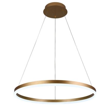 LED ljusreglerad ljuskrona på textilsladd LED/42W/230V 3000-6500K diameter 60 cm + fjärrkontroll