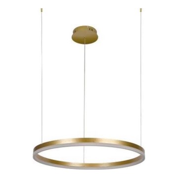 LED ljusreglerad ljuskrona på textilsladd LED/42W/230V 3000-6500K + fjärrkontroll