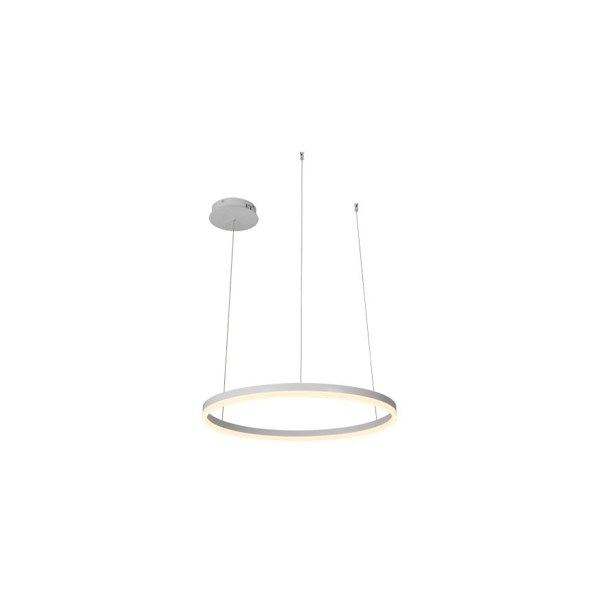LED ljusreglerad ljuskrona på textilsladd LED/42W/230V 3000-6500K + fjärrkontroll